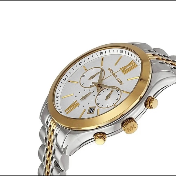 NEW MICHAEL KORS BROOKTON MK8306 CHRONOGRAPH QUARTZ MEN WATCH - Picture 2 of 4